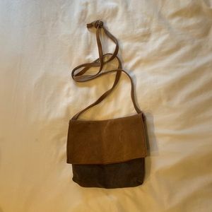 Suede Crossbody